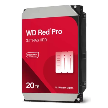 20TB RED PRO 512MB CMR 3.5IN SATA 6GB/S INTELLIPOWERRPM