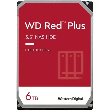 HDD SATA WD 6TB 3.5 5400 256M Red Plus
