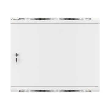 LANBERG Wall mount cabinet 19inch 9U 600x450 steel doors grey flat pack