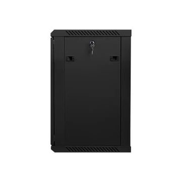 LANBERG WF01-6415-10B Lanberg 19 fali rack szekrény 15U 600x450mm fekete (üvegajtó)