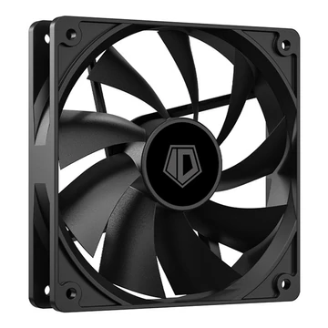 ID-Cooling Cooler 12cm - XF-120-K (35,2dB, max.129,39 m3 / h, 4pin, PWM, 12cm, fekete)