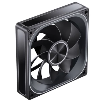 Ventilátor Jonsbo ZA-120 ventilátor, fordított légáramlás, PWM, ARGB - 120mm, fekete