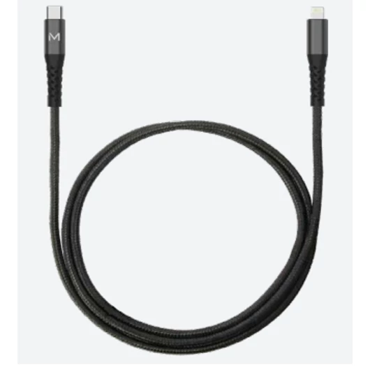 CABLE USB C /LIGHTNING (NO MFI) SOFT BAG