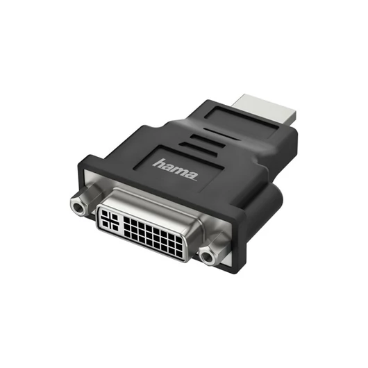Hama Átalakító - 200339 (DVI-D - HDMI adapter, 4K, fekete)
