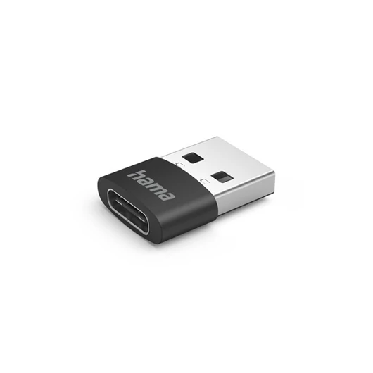 Hama Átalakító - 201532 (adapter, 3db, USB-A to USB-C, fekete)