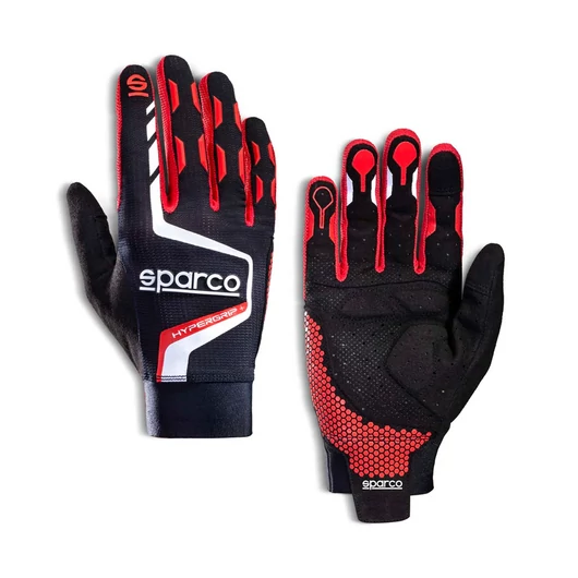 Sparco Hypergrip+ piros kesztyű (Méret: 11(L))