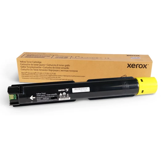Xerox C7120,C7125 Toner Yellow 18.500 oldalra Xerox