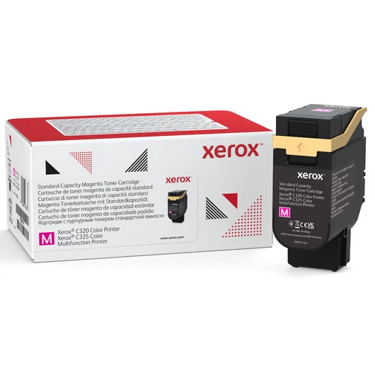 Xerox C325 toner Magenta 1800 oldalra Xerox