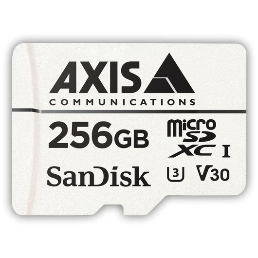 AXIS SURVEILLANCE CARD 256 GB MICROSDXC CARD F/ VIDEO SURVEILL