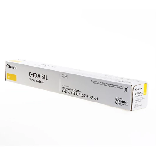 Canon C-EXV51L Toner Yellow 26.000 oldal kapacitás Canon