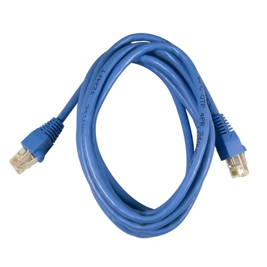 LEGRAND patch kábel RJ45-RJ45 Cat6 árnyékolatlan (U / UTP) LSZH (LSOH) 1 méter kék d: 5,2mm AWG24 LCS3