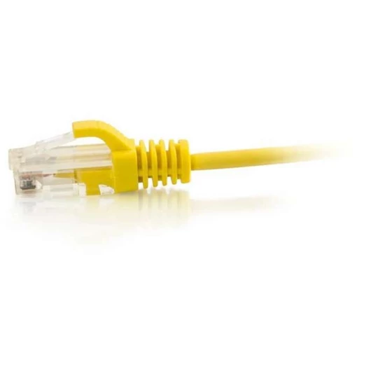 LEGRAND patch kábel RJ45-RJ45 Cat6A árnyékolt (S / FTP) LSZH (LSOH) 0,5 méter sárga d: 5,2mm AWG28 LCS3