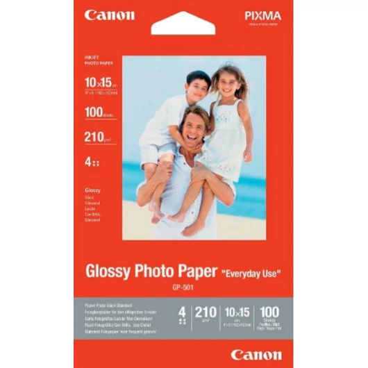 Canon GP-501 fényes fotópapír (10x15cm,100 lap, 200g) Canon