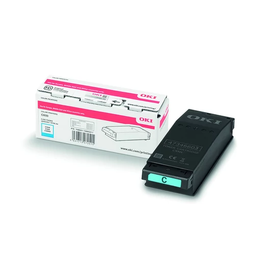 Oki C650 Toner Cián 6000 oldalra Oki