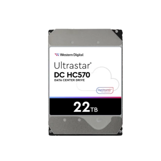 3.5IN 22TB 512 7200RPM SATA ULT 512E TCG HC570 WUH722222ALE6L1