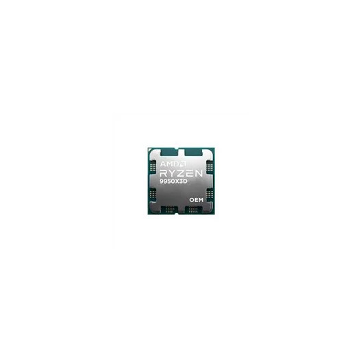 AMD Processzor - Ryzen 9 9950X3D (4.3GHz Up to 5.7 GHz 128MBL3 Cache 170W AM5) TRAY