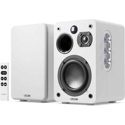 Majority Hangszóró 2.0 - D70X Fehér (70W, Bluetooth 5.3, USB, AUX, HDMI ARC, RCA, USB, Optikai, Távírányító)