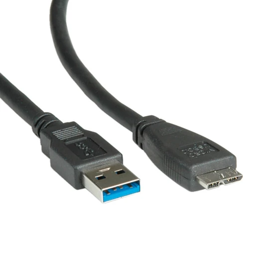 USB3.2 GEN1 CABLE A-MICROB ST/ST 0 8M