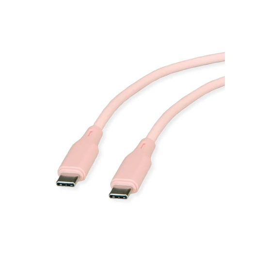 ROLINE USB 2.0 CABLE TYPE C-C M/M SILICONE 60W BLUE 1 M