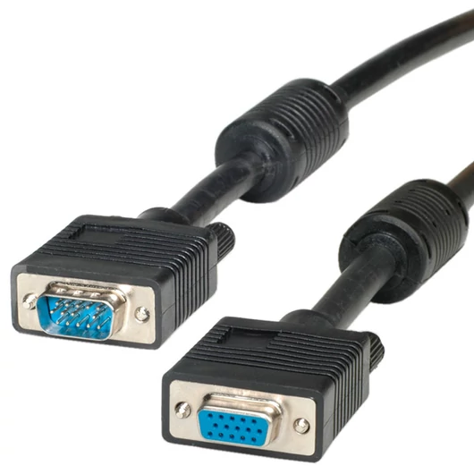 SVGA KBL. HD15 ST/BU+FERR. 3M