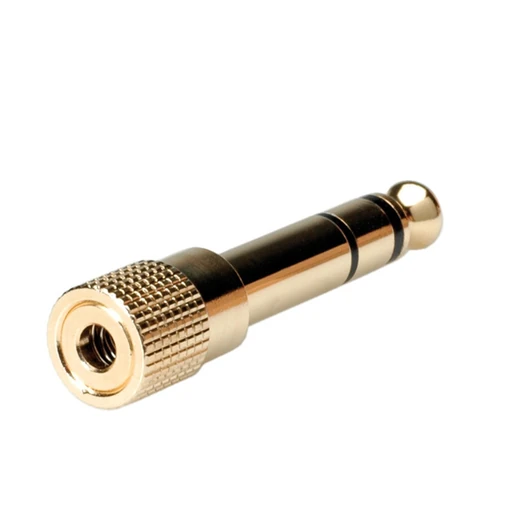 STEREO AD..6.35MMST-3.5MMBU ROLINE GOLD