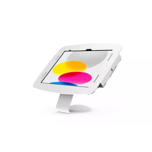IPAD 10.2IN SPACE ENCLOSURE COUNTER STAND / WALL MOUNT WHITE