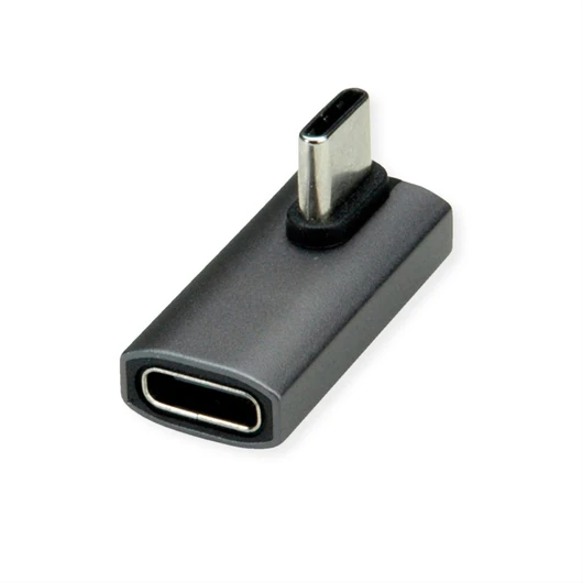 USB4 40G TYP C AD.ST/BU 90DEG GEDREHT ALU