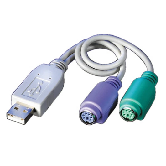 KONV. USB ZU 2X PS/2