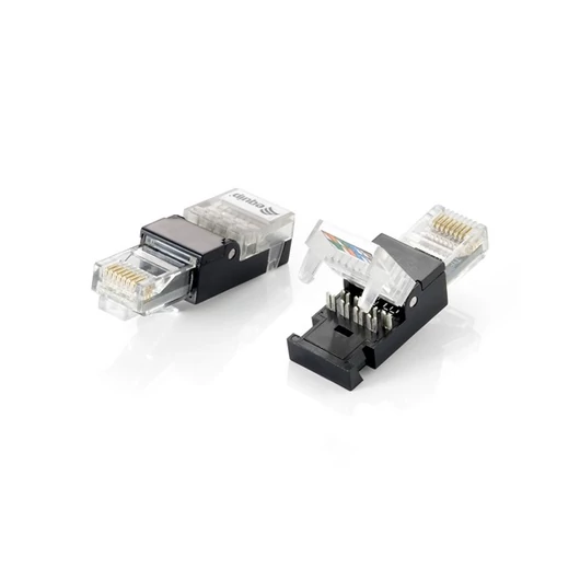 Equip csatlakozó - 121163 (RJ45, Cat5e, UTP, tool-free) 2db / csomag