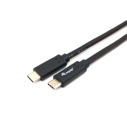 Equip Átalakító Kábel - 128347 (USB-C 3.2 Gen1 to USB-C, apa / apa, fekete, 2m)