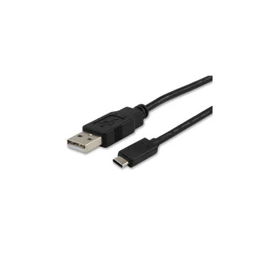 Equip Átalakító Kábel - 12888107 (USB-C -> USB-A 2.0 kábel, apa / apa, 1m)