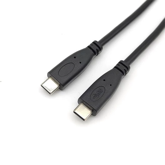 Equip Átalakító Kábel - 12888307 (USB-C2.0 to USB-C, apa / apa, fekete, 1m)