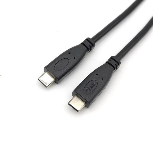 Equip Átalakító Kábel - 128887 (USB-C2.0 to USB-C, apa / apa, fekete, 2m)