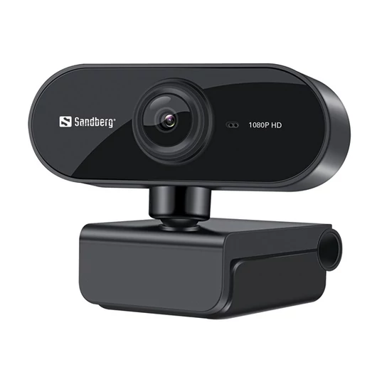 Sandberg Webkamera - USB Webcam Flex 1080P HD (1920x1080 / 30FPS, 2 Megapixel; USB 2.0; mikrofon)