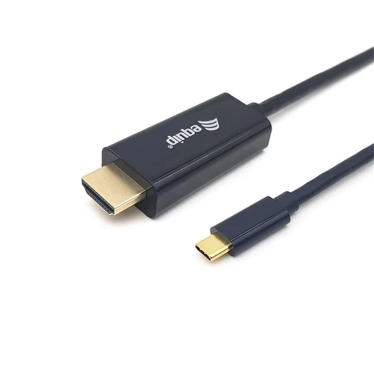 Equip Kábel - 133411 (USB-C to HDMI, apa / apa, 4K / 30Hz, műanyag burkolat, 1m)