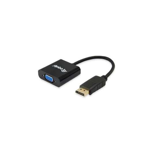 Equip Átalakító - 133435 (DisplayPort -> VGA, apa / anya, fekete)