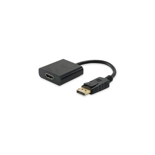 Equip Átalakító - 133438 (Displayport1.2 - HDMI1.4, apa / anya, fekete)