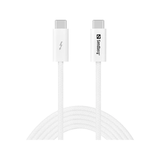 Sandberg Kábel - USB-C>C USB4 240W + 40Gbps, 2M