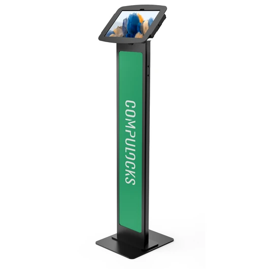 GALAXY TAB A8 FLOOR STAND SPACE ENCLOSURE BRANDME BLACK