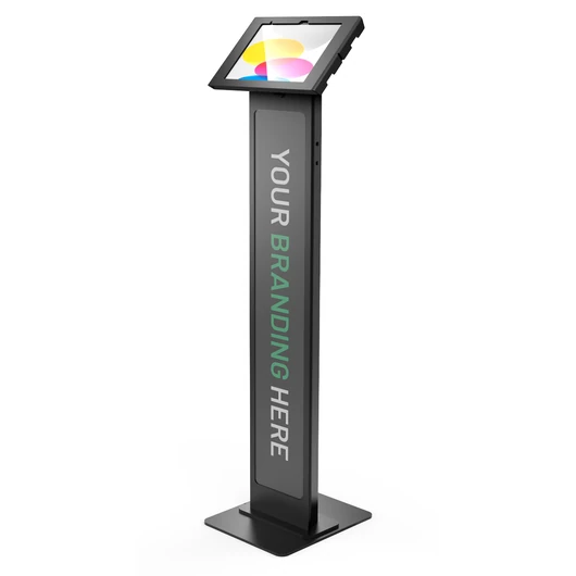 IPAD 10-11 GEN APEX ENCLOSURE BRANDABLE FLOOR STAND