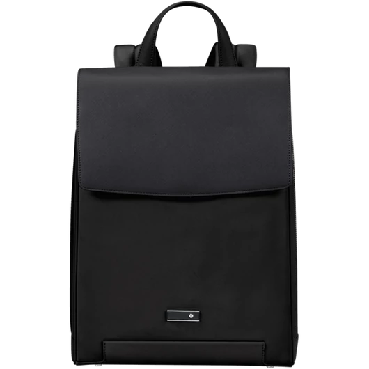 SAMSONITE NŐI Notebook Hátizsák 147735-1041, Backpack with Flap 14.1" (BLACK) -ZALIA 3.0