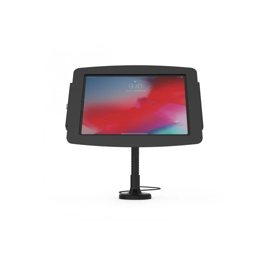 IPAD 10.2IN FLEX COUNTER STAND SPACE ENCLOSURE FLEX BLACK