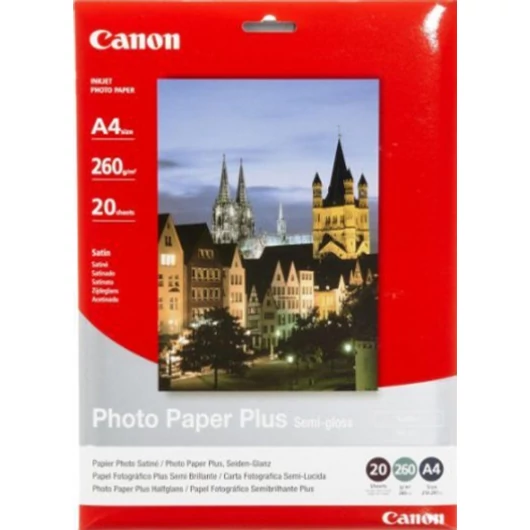 Canon SG-201 félfényes fotópapír (A/4, 20 lap, 260g) Canon