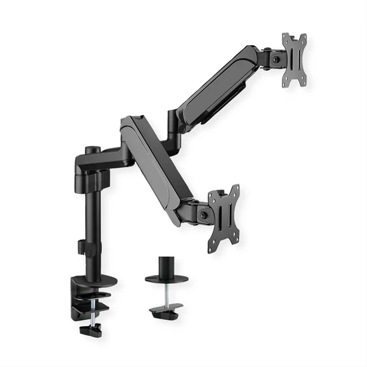 LCD-DUAL-ARM.TISCH-TRAEGERSTANG FEDERGESTUETZT