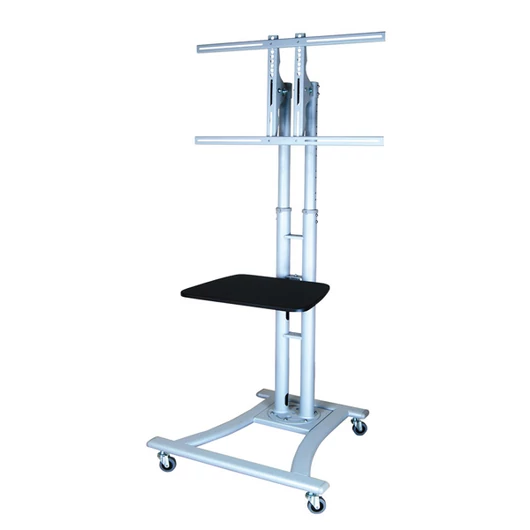 LCD/TV-ROLLSTAENDER.SILBERGRAU SILVER-GREY