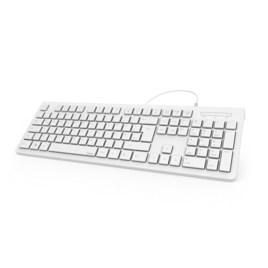 HAMA BILLENTYŰZET "KC-200",FEHÉR USB