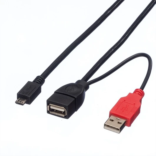USB2.0 YKBL A-MICROB ST/BU-ST 1M
