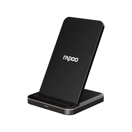 RAPOO VEZ. NÉLK. MOBILTELEFON TÖLTŐÁLLVÁNY "XC220", +QC 3.0 (10W)