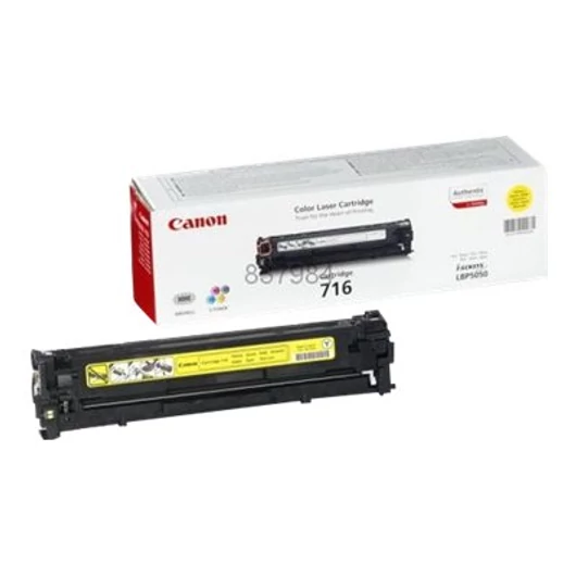 CANON 716 toner cartridge yellow standard capacity 1.500 pages 1-pack