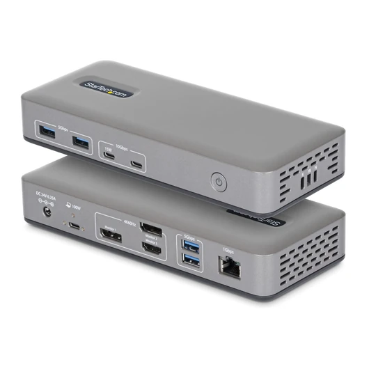 3X MONITOR USB-C DOCK 100W PD TRIPLE-MONITOR DP/HDMI 4K60